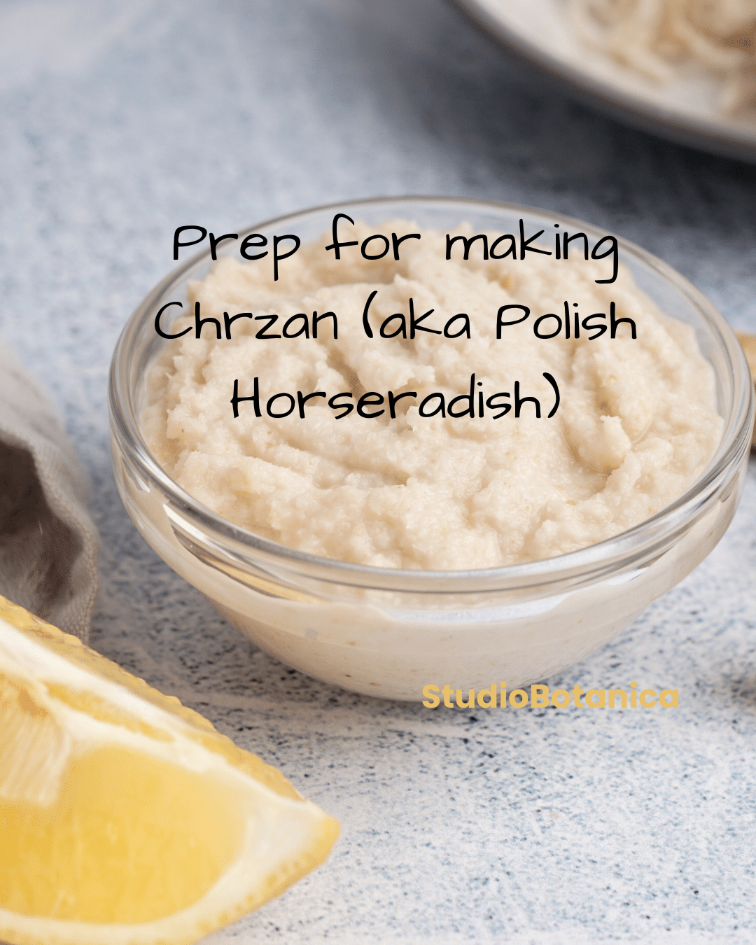 Horseradish Condiment Chrzan Polish Horseradish