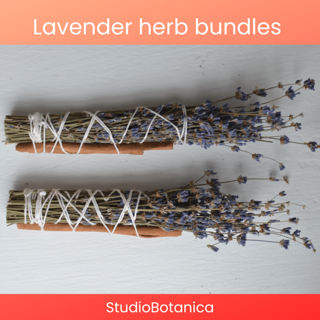 Herb bundles Herbal bundles Lavender Smudge sticks